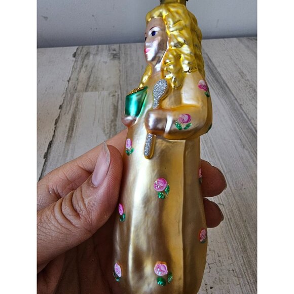 Patricia breen ? girl bowl spoon Carnation ornament Xmas tree - Picture 3 of 8